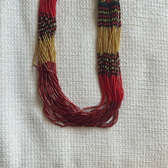 South African Beaded Necklace - Picture 2 of 2